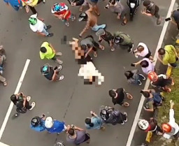 Perempuan di Kota Manado Lompat dari Jembatan Ring Road, Alhamdulillah Masih Bisa Diselamatkan
