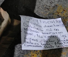 Empat Jasad Korban Kekejaman Kartel Digeletakkan Depan Sekolah Dasar