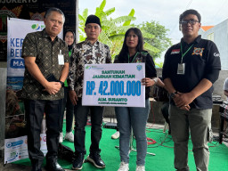 Di Anniversary GMC ke-6, BPJS Ketenagakerjaan Serahkan JKM