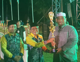 Pulau Laut Utara Sabet Juara Umum MTQN ke-55 Kotabaru,