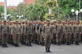 Satpol PP Surabaya Siagakan 6 Lokasi Rawan Gangguan Kamtibmas saat Ramadan