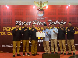 Setelah Putusan MK, KPU Depok Resmi Tetapkan Wali Kota dan Wakil Wali Kota Terpilih