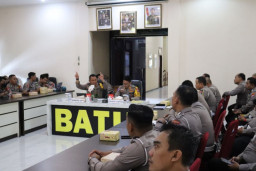 Kabag Ops Polres Batu Pimpin Latihan Pra Operasi Keselamatan Semeru 2025