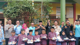 Ormas Grib Jaya dan Yayasan Bhakti Bela Negara Gelar Makan Bergizi Gratis