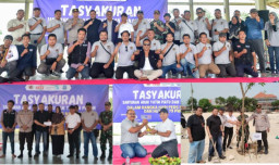 Peringati HPN 2025, PWI Lamongan Gelar Santunan Yatim Piatu hingga Tanam Pohon