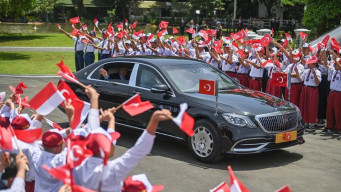 Presiden Erdogan Terharu pada Sambutan Hangat Warga Indonesia