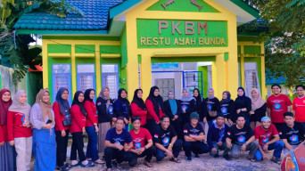 PKBM Merah Putih Kunjungi PKBM Restu Ayah Bunda