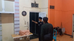 Ditinggal Traweh, Rumah Warga di Jombang Kemalingan