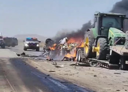 Kecelakaan Beruntun, Belasan Mobil Terbakar dan 6 Tewas