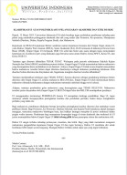 Alumni Civitas Akademika UI Tolak Keputusan Rektor yang Minta Bahlil Revisi Disertasinya