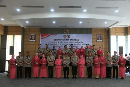 Kapolda Sumbar Pimpin Sertijab beberapa Pejabat Utama Polda Sumbar