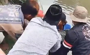 Siswa SD yang Tenggelam di Sungai Pucang Sidoarjo Ditemukan Meninggal