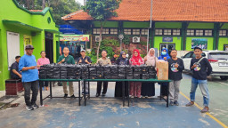 Sambut Ramadhan 1446 H, Alumni Spega Angkatan 1995 Kembali Berbagi Takjil dan Santunan