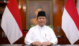 Prabowo Berharap  Idul Fitri Bisa Perkokoh Persatuan Nasional
