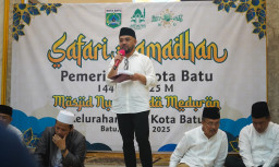 Safari Ramadan, Wawali Heli Suyanto Janji Wujudkan Visi Misi Mbatu Sae