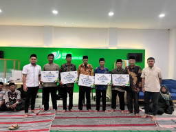 Ajak Bukber APTI Ponorogo, BPJS Ketenagakerjaan Santuni Sejumlah Petani Tembakau yang Wafat