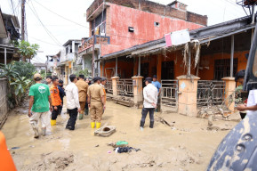 Pemkab Bogor Dampingi Wamendagri Pastikan Proses Mitigasi Korban Banjir di Bojongkulur