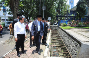 Wali Kota Wahyu Pastikan Proyek Penanganan Banjir di Sukarno-Hatta Tak Abaikan Kelestarian Pohon