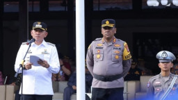 Bupati Tala Pimpin Apel Gelar Pasukan Operasi Ketupat 2025, Pastikan Pengamanan Mudik Lebaran