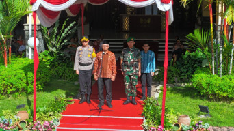 Wakil Wali Kota Kediri Pimpin Apel Gelar Pasukan Operasi Ketupat Semeru 2025