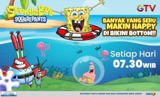 It's Family Time! Ramadan Makin Ceria, Bareng Episode Seru Spongebob Squarepants di GTV!