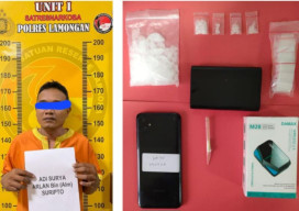 Pengedar Sabu asal Surabaya Diringkus, Polisi Temukan 50 Gram Sabu di Rumah Lamongan