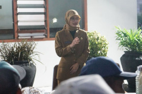 Sisihkan Anggaran Rumah Tangga Wali Kota, Mbak Vinanda Ajak Buka Bersama Warga Kurang Mampu