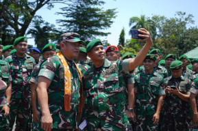 Ini Pesan Kasad Kepada Prajurit, Jalani Kehidupan dengan Iman dan Rasa Syukur