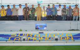 Stadion Surajaya Lamongan, Diresmikan Presiden Prabowo Subianto