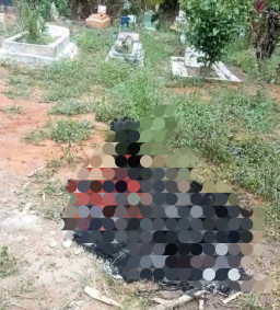 Warga Temukan Mayat Hangus Terbakar di TPU Muara Enim