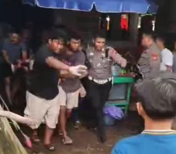 Duel Berdarah di Pasar Tamiang Layang, Satu Tewas