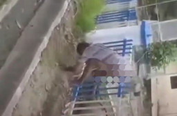 Mau Lompat, Alat Vital Pria  Nyangkut di Pagar Besi Komplek Kantor Bupati 