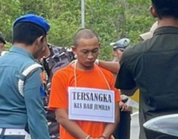 Hasil Rekonstruksi: Jurnalis Juwita Dicekik lalu Dibenturkan oleh Tersangka Jumran, Prajurit TNI AL