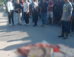 Berangkat ke Sekolah, Kakak Beradik Meninggal  Terlindas Truk 