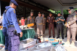 Bupati Subandi Pimpin Apel Kesiapsiagaan Nasional Satpol PP, Satlinmas dan Damkar di Sidoarjo