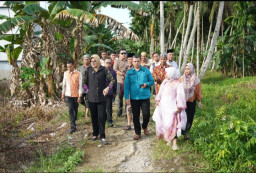 Bupati Tanjabtim Komitmen Bangun Infrastruktur 