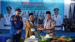 HUT Ke-75 Satpol PP Pemkab Jombang Beri Apresiasi