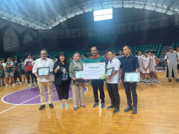 Dengan CSR RS Ubaya, Atlet PERBASI Jatim Terlindungi BPJS Ketenagakerjaan