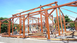 Tanpa APBD Replika Pendopo Kawedanan Jasinga Dibangun, Bupati Bogor: Lestarikan Budaya Sunda