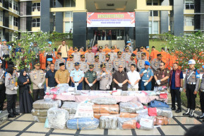 Polda Sumbar Bongkar Ratusan Kasus Narkoba