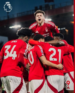 Nottingham Forest Kalahkan MU berkat Gol Sang Mantan