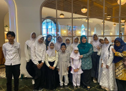 HUT ke-26 Depok, Ketua TP PKK Ajak Anak Yatim Nobar Film Jumbo