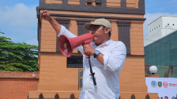 Gelar Mimbar Bebas, Aliansi Kota Pendekar Anti Korupsi Kritisi 100 Hari Kerja Wali Kota Madiun