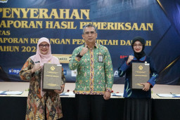 Kota Kediri Raih Opini WTP Sebelas Tahun Beruntun, Mbak Wali: Wujudkan Kota Kediri MAPAN