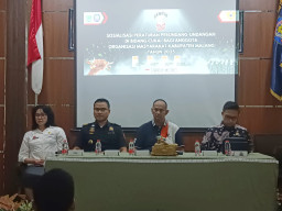 Sasar Relawan Damkar, Satpol PP Kabupaten Malang Gelar Sosialisasi Gempur Rokok Ilegal