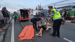Kecelakaan Tunggal di Cimanggis Depok, Pengendara Motor Tewas