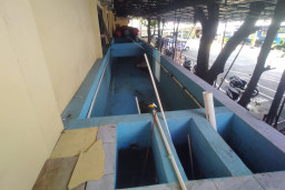 Janji Ketahanan Pangan Pupus, Kolam Ikan Polres Metro Depok Kini Terbengkalai