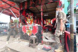 Operasi Gabungan Brantas Jaya 2025 di Depok, Posko Ormas Ikut Dibongkar