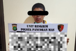 Operasi Brantas Jaya Berlanjut, Polsek Pancoran Mas Depok Amankan Preman Berkedok Jukir