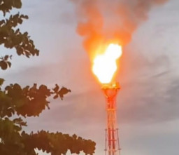 Asap Tebal Selimuti Kawasan Industri PT Lotte di Cilegon, Ada Apa?